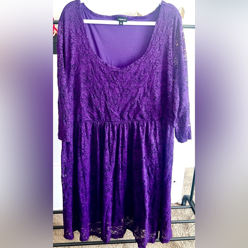 Lace Mid Dress
